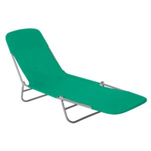 Outdoor Swimming Pool Chaise Lougue Metal Folding Beach Sun Lounger